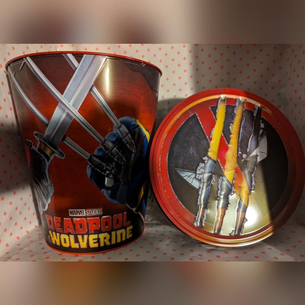 Marvel Studios Deadpool Wolverine Popcorn Bucket
